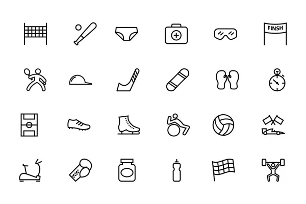 Vector Line Icons 3 — стоковый вектор