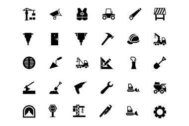 Construction Vector Icons 2 clipart