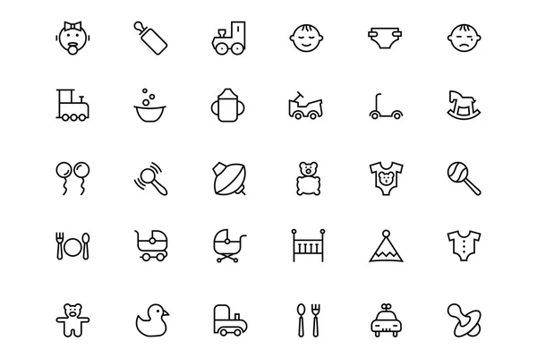 Bebek vektör hat simgeler 2