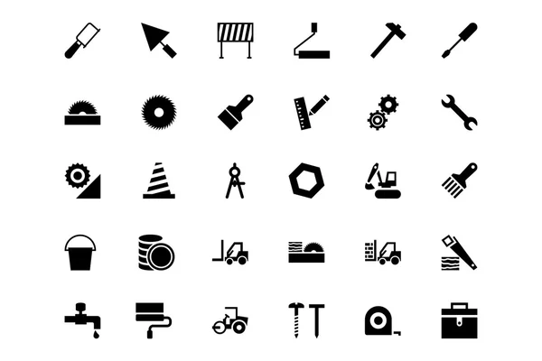 Construction Vector Icons 3 — Stock Vector