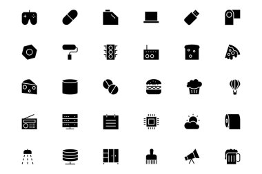 Evrensel telefon vektör simgeler 15