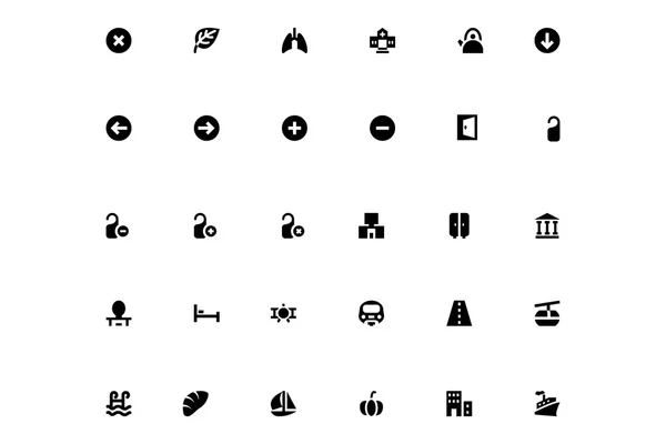 Mini Vector Icons 30 — Stock Vector