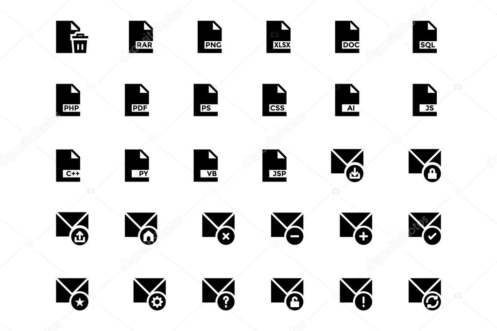 Documents Vector Icons 2