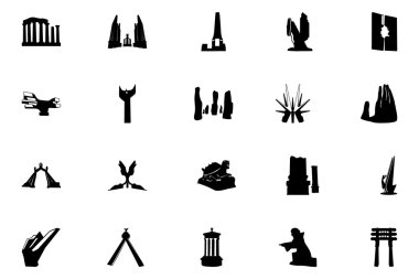 Monuments Vector Icons 5