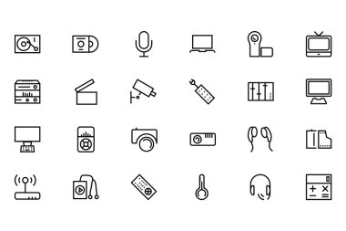 Gadgets Vector Line Icons 2