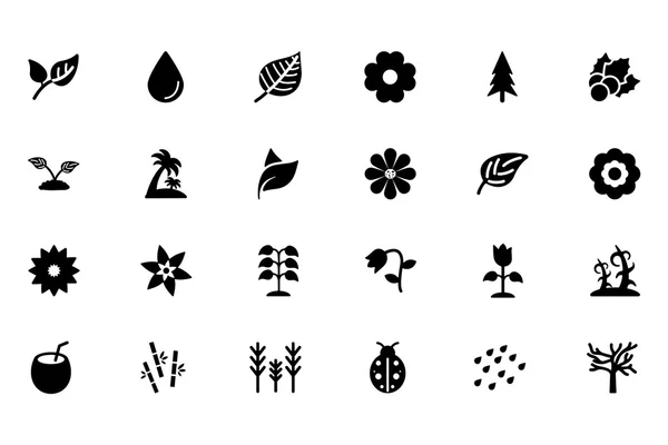 Nature Vector Icons 2 — ストックベクタ