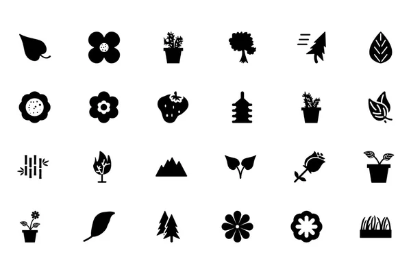Nature Vector Icons 1 — ストックベクタ