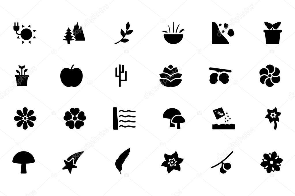 Nature Vector Icons 6