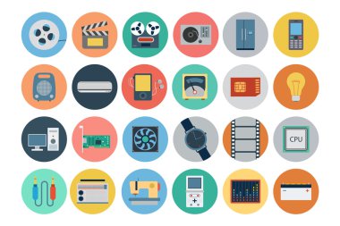 Electronics Flat Icons 4