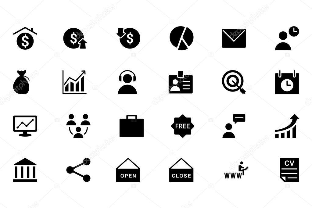 Business Vector Icons 3