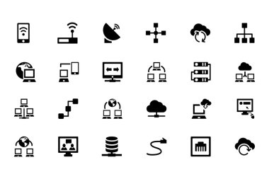 Networking Vector Icons 1