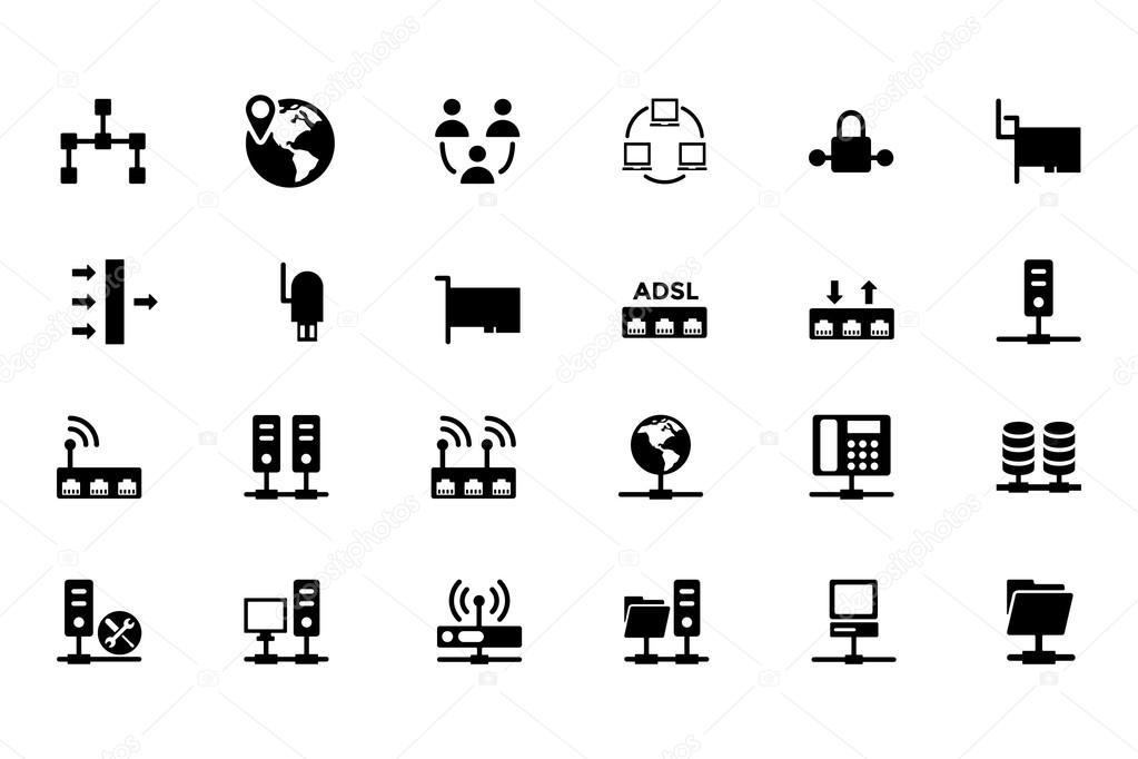 Networking Vector Icons 2