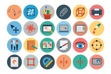 Flat Design Vector Icons 3