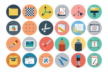 Flat Design Vector Icons 5