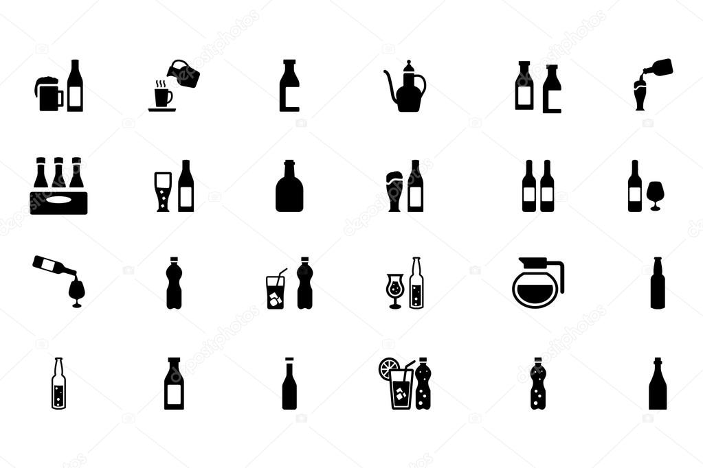 Drinks Vector Icons 4