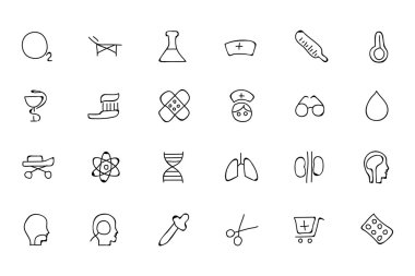 Medical Hand Drawn Vector Icons 2