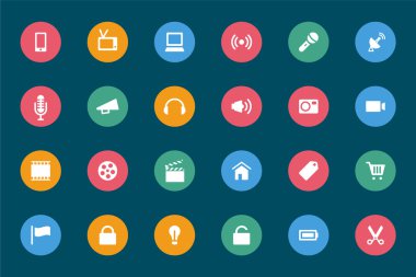 Web and Mobile Vector Icons 1 clipart