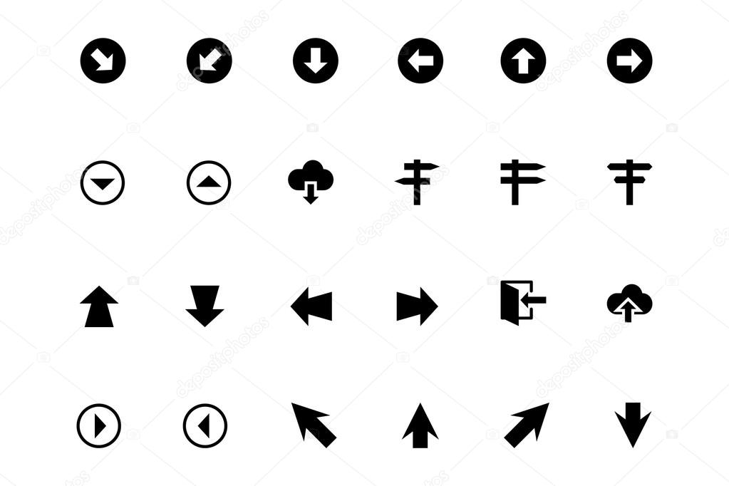 Arrows Vector Icons 9