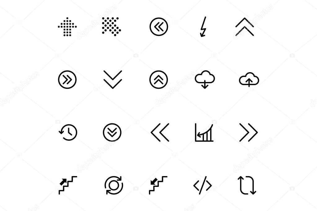 Arrows Vector Icons 18