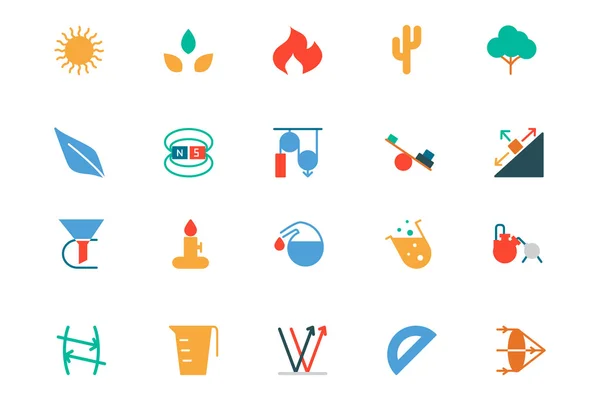 Science Colored Vector Icons 7 — Stock Illustration Science Colored Vector Icons 7 Royalty Free Stock Vectors