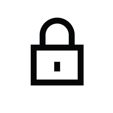 Vektör simgesini kilitle