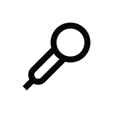 Mikrofon vektör simgesi