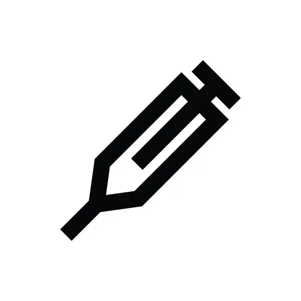 Spuit vector pictogram — Stockvector