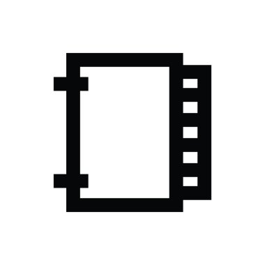 Fotoğraf Film vektör simgesi