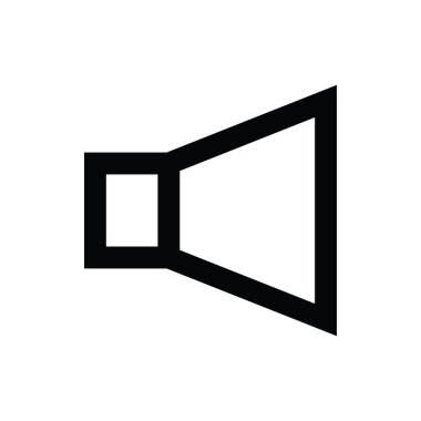 Megafon vektör simgesi