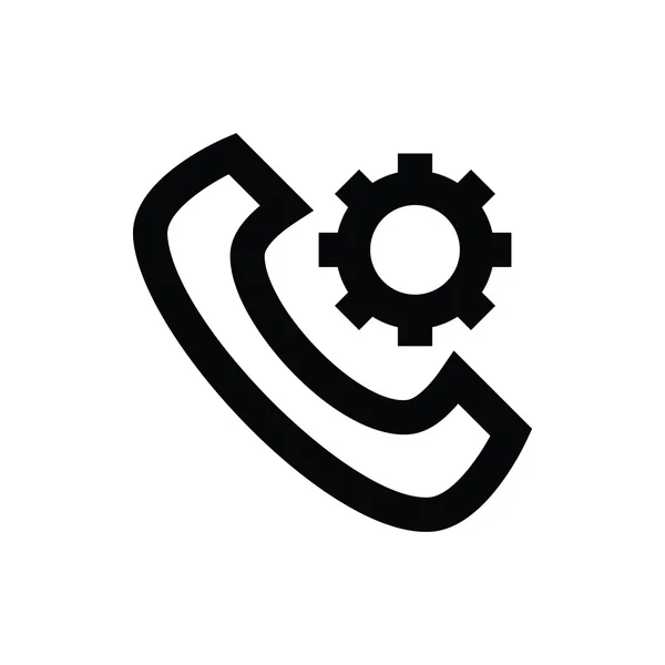 Telefon-Vektor-Symbol — Stockvektor