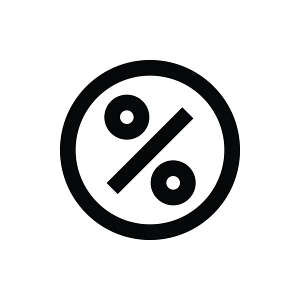 Percentage Vector Icon — Stockvector