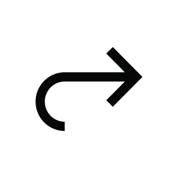 Arrow Vector Icon — Stock Vector