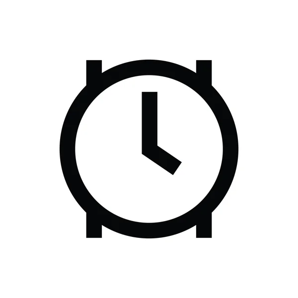 Icône vectorielle horloge — Image vectorielle