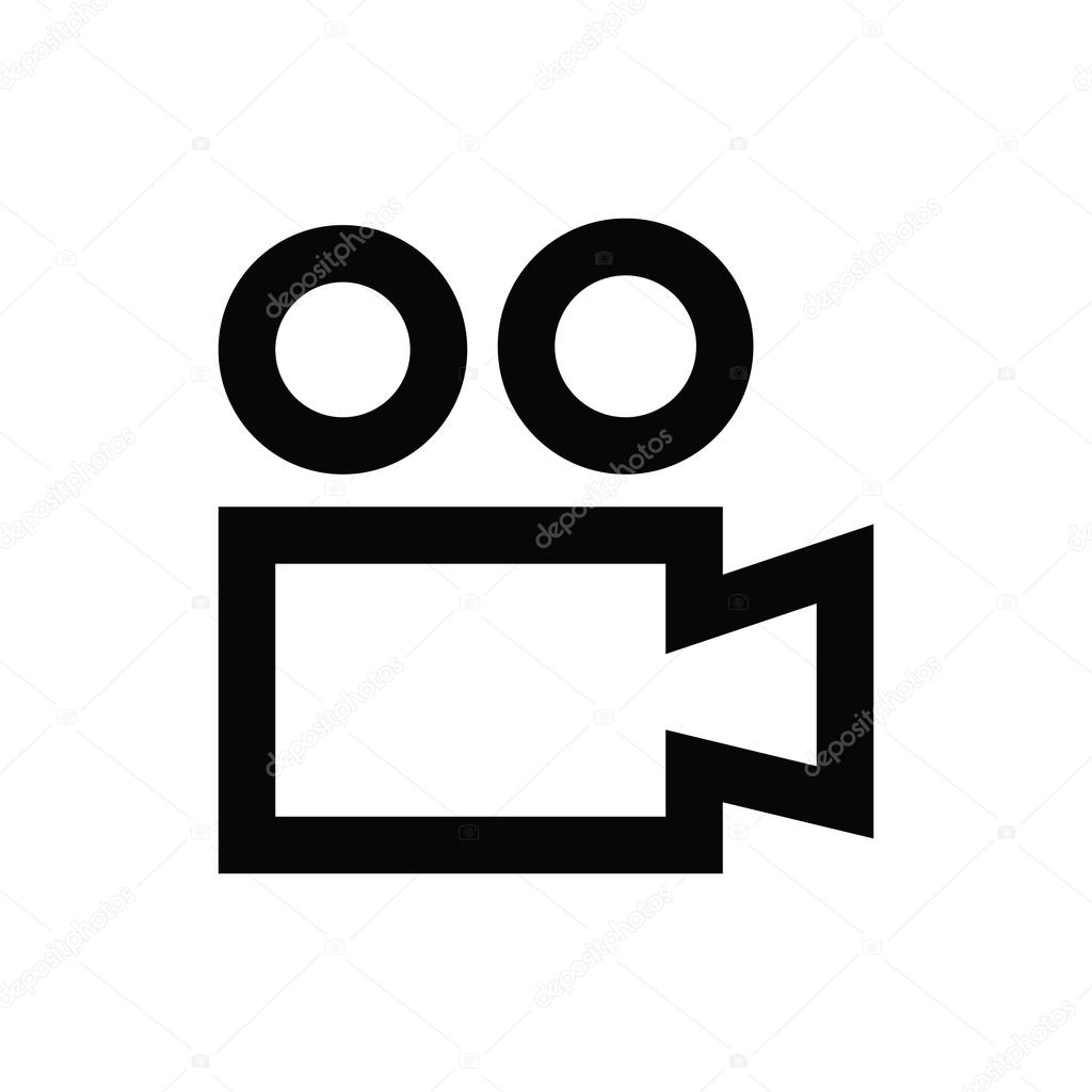 Film Camera Vector Icon ⬇ Vector Image by © creativestall | Vector Stock 80609176