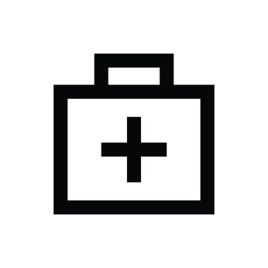 Yardım kiti vektör simgesi