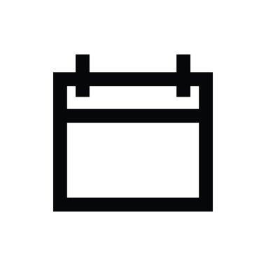 Takvim vektörü simgesi