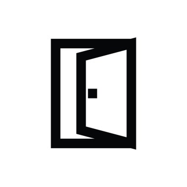 Kapı vektör simgesi