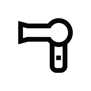 Fön vektör simgesi