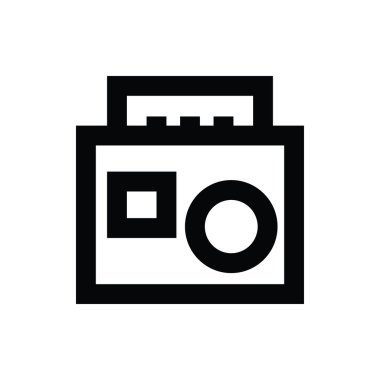 kaset oynatıcı vektör simgesi