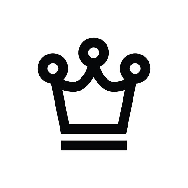 Значок вектора короны — стоковый вектор