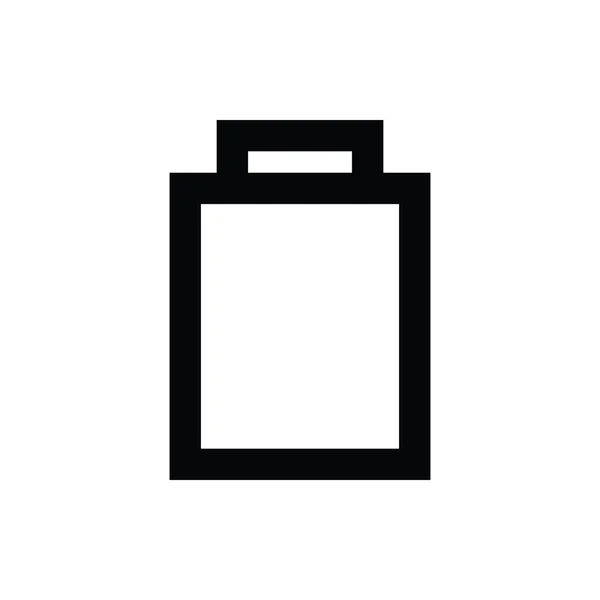 Battery Vector Icon — Stock Vector