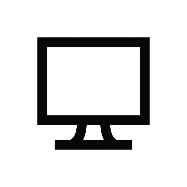 LCD Vector Icon — Stockvector