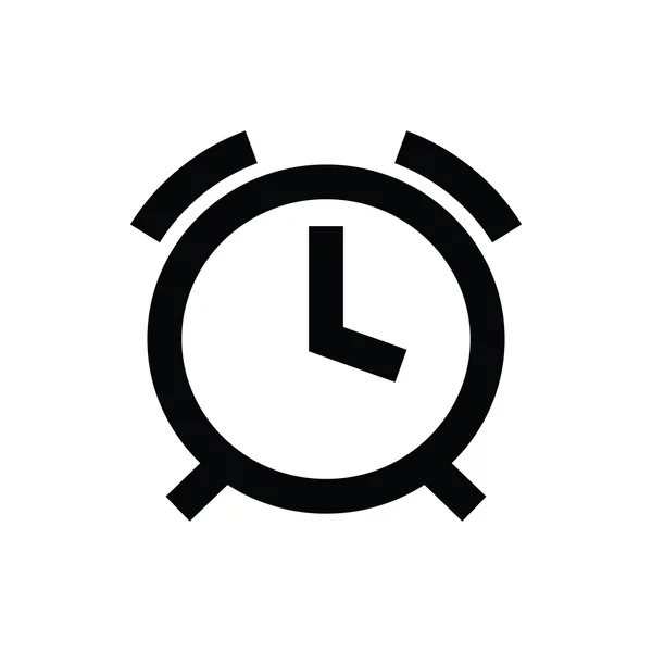 Uhr-Vektorsymbol — Stockvektor