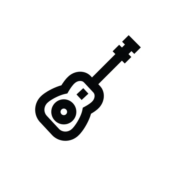 Guitar Vector Icon — Stock Vector