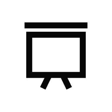 Kara tahta vektör simgesi