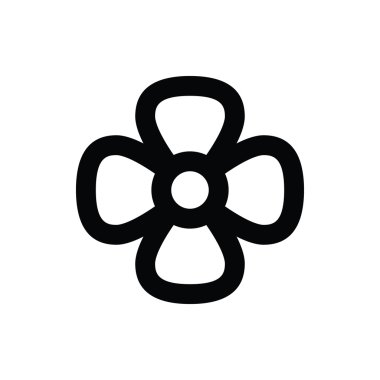 çiçek vektör simgesi