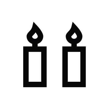 Mumlar vektör simgesi