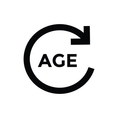 Age Vector Icon clipart