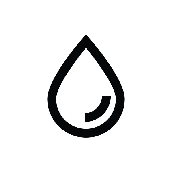 Drop Vector Icon — Stock Vector