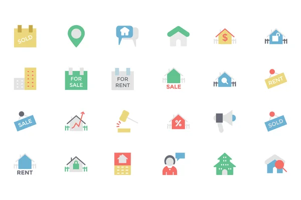 Vector inmobiliario Icon 4 — Vector de stock